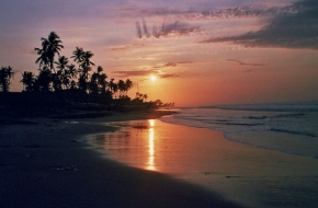 Ghana sunset
