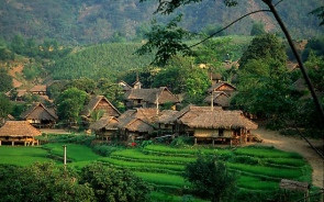 North_Vietnam_Stilt_Houses