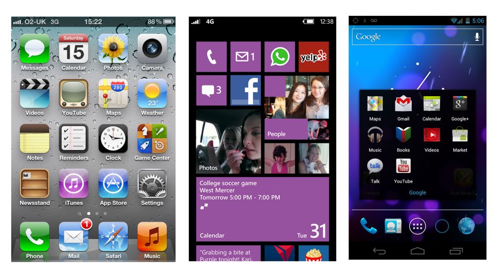 Microsoft Windows Lumia Phones vs. Apple iOS iPhone