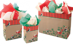 laminated boutique gift bags