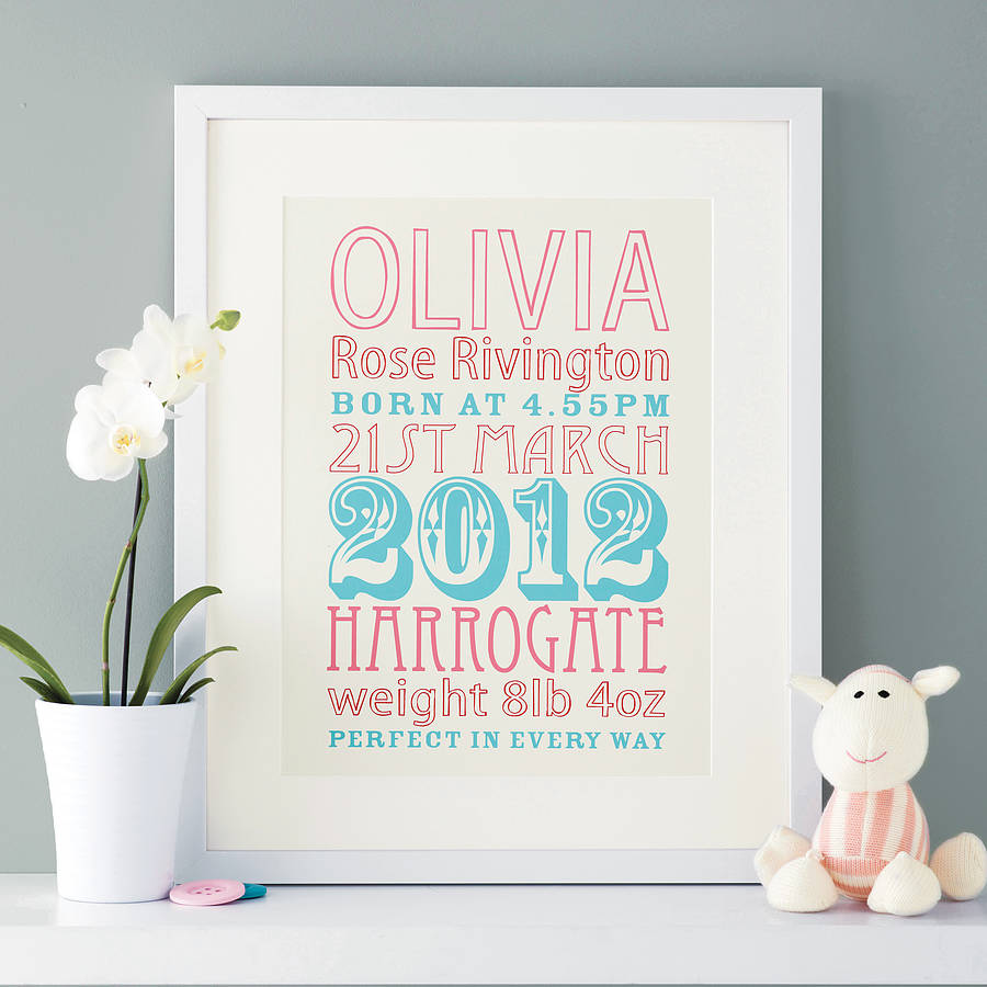 personalised gifts for babies